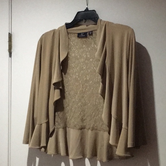 Nina Leonard Ruffle Sweater - Picture 1 of 1